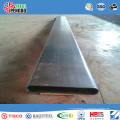 Tuberías ovales de acero de acero inoxidable tubos de titanio disponibles